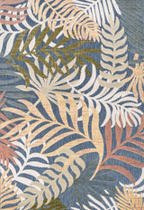 Tropics Palm Leaves Indoor/outdoor Area Rug