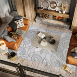 Julien Paisley High-low Indoor/outdoor Area Rug