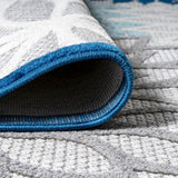 Minori Floral High-low Area Rug