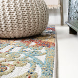 Cetara Ornate Trellis Indoor/outdoor Area Rug