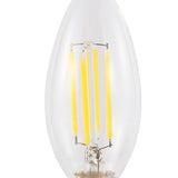 Vintage Non-Dimmable C35-4W LED Edison Glass Bulbs with E12 Base - JONATHAN Y