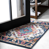 Bohemian Flair Boho Vintage Medallion Area Rug