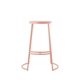 Hula 28.75" Modern Designer Iron Curved Backless Bar Stool - JONATHAN Y