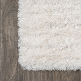 Groovy Solid Shag Area Rug