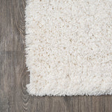 Groovy Solid Shag Area Rug