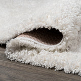 Groovy Solid Shag Area Rug