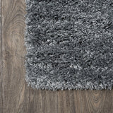 Groovy Solid Shag Area Rug