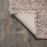 Groovy Solid Shag Area Rug