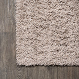 Groovy Solid Shag Area Rug