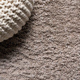 Groovy Solid Shag Area Rug