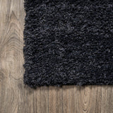Groovy Solid Shag Area Rug
