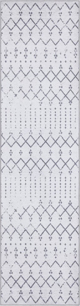 Leila Moroccan Diamond Trellis Machine-washable Area Rug