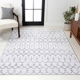 Leila Moroccan Diamond Trellis Machine-washable Area Rug