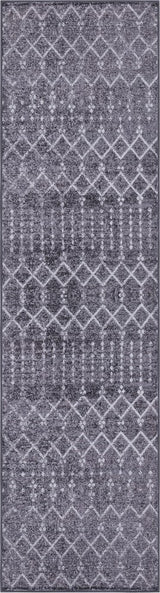 Leila Moroccan Diamond Trellis Machine-washable Area Rug