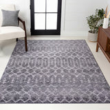 Leila Moroccan Diamond Trellis Machine-washable Area Rug