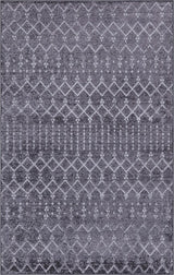 Leila Moroccan Diamond Trellis Machine-washable Area Rug