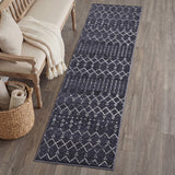 Leila Moroccan Diamond Trellis Machine-washable Area Rug