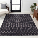 Leila Moroccan Diamond Trellis Machine-washable Area Rug
