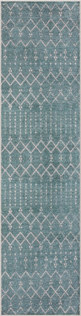 Leila Moroccan Diamond Trellis Machine-washable Area Rug