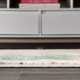 Contemporary Pop Modern Abstract Vintage Area Rug