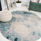 Contemporary Pop Modern Abstract Vintage Area Rug