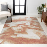 Petalo Abstract Two-tone Modern Area Rug