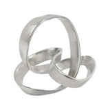 Chamberlain 7" Aluminum Abstract Knot Decorative Sculpture