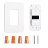 Smart Lighting LED Display Dimmer Switch - WiFi Remote App Control; Compatible with Alexa and Google Home Assistant - JONATHAN Y