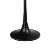 Nysha 25" Modern Bohemian Metal/Resin Inlay Top End Table