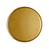 Miles 22.75" Mid-Century Modern Metal Sleek Cylinder Drink Table