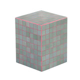 Callista 18" Modern Bohemian Ceramic Tiled Rectangle End Table - JONATHAN Y