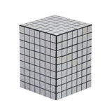 Callista 18" Modern Bohemian Ceramic Tiled Rectangle End Table