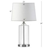 Walsh 25" Glass LED Table Lamp - JONATHAN Y
