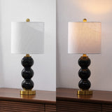 February 21" Glass/Metal LED Table Lamp