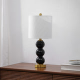 February 21" Glass/Metal LED Table Lamp