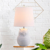 Hoot 20.5" Ceramic Mini LED Table Lamp - JONATHAN Y