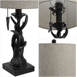 Gaston 20.5" Resin Mini LED Table Lamp