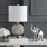 Krister 20.5" Glass/Metal LED Table Lamp - JONATHAN Y