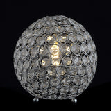 Gemma 8.25" Acrylic/Metal LED Table Lamp - JONATHAN Y