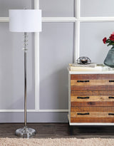 Mia 60.5" Crystal/Metal LED Floor Lamp