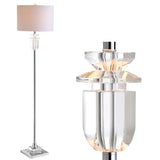 Aria 63" Crystal/Metal LED Floor Lamp