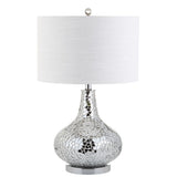 Emilia 26" Mirrored Mosaic LED Table Lamp - JONATHAN Y