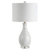 Josephine 26.5" Seashell LED Table Lamp - JONATHAN Y
