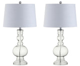 Genie 28.5" Glass LED Table Lamp - JONATHAN Y