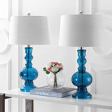 Genie 28.5" Glass LED Table Lamp - JONATHAN Y