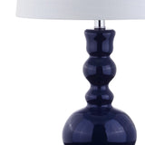 Genie 28.5" Glass LED Table Lamp Set 2