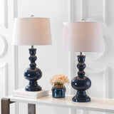 Genie 28.5" Glass LED Table Lamp Set 2