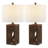 Stewart 21.5" Wood LED Table Lamp - JONATHAN Y