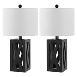 Stewart 21.5" Wood LED Table Lamp - JONATHAN Y