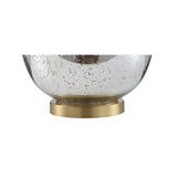 Sasha 30.75" Glass/Metal LED Table Lamp - JONATHAN Y